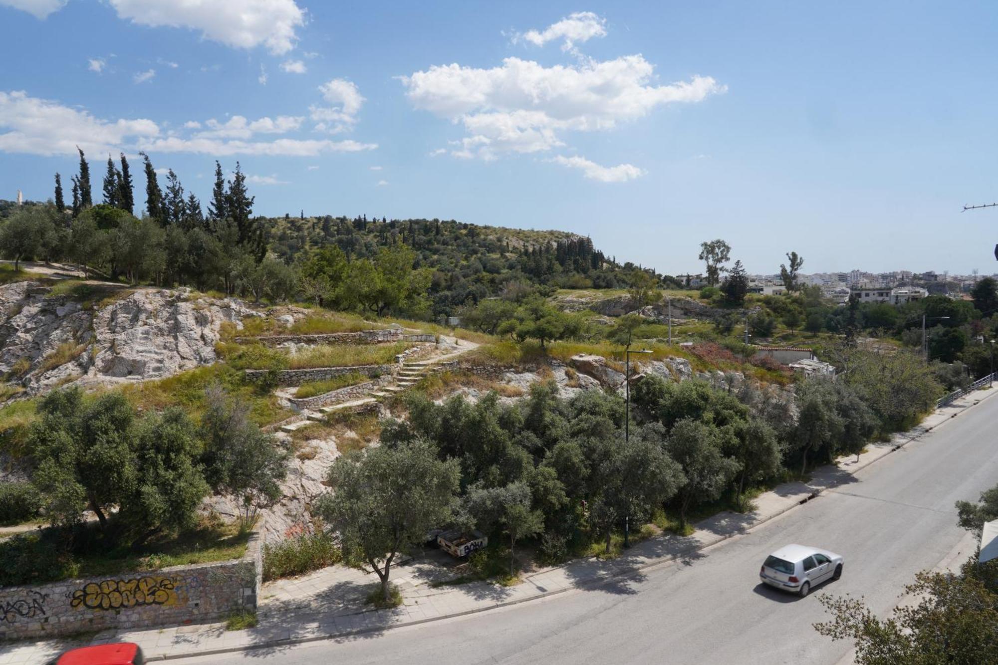 Hill View Apartment Near Acropolis Athen Exterior foto