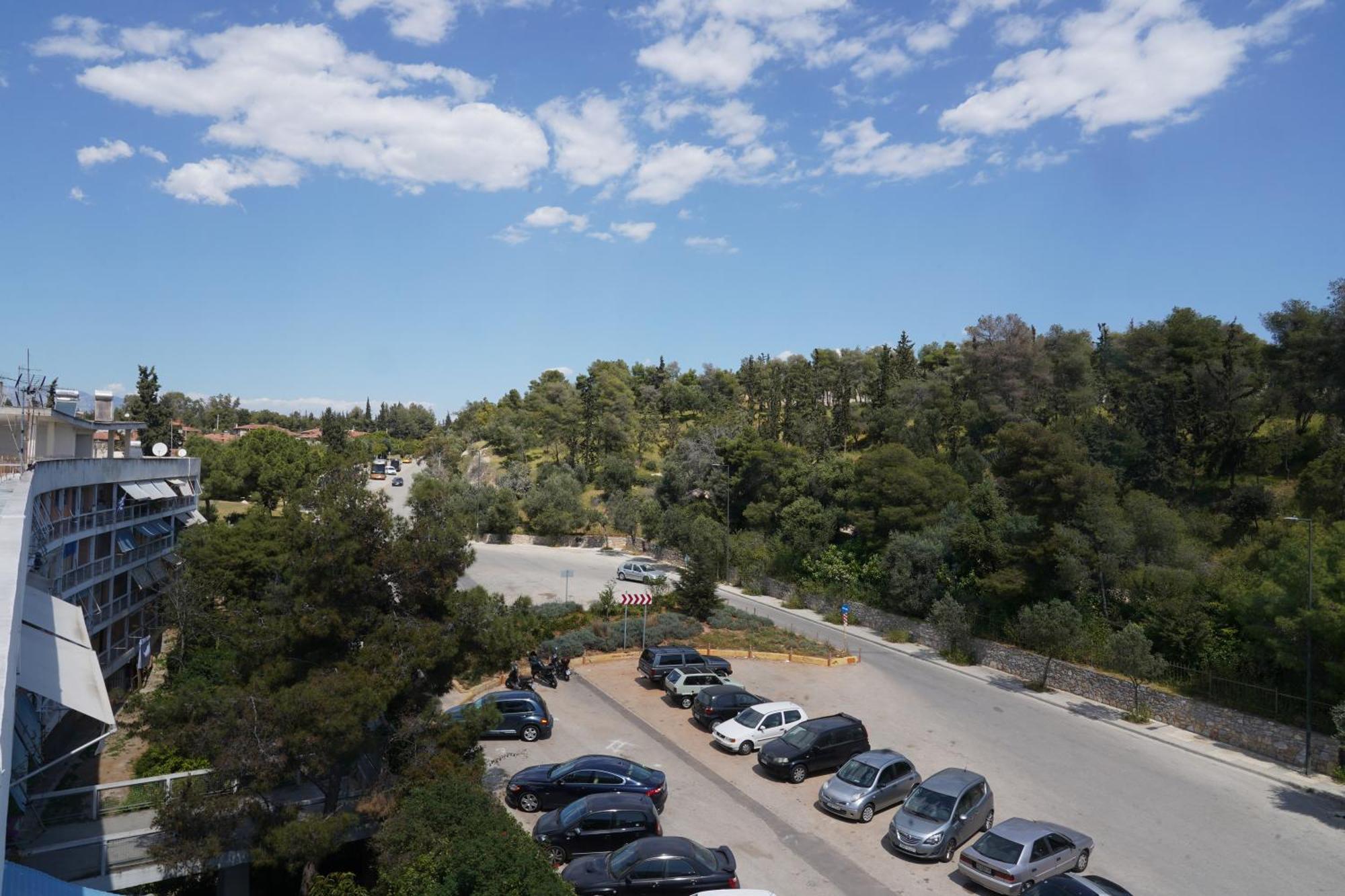 Hill View Apartment Near Acropolis Athen Exterior foto